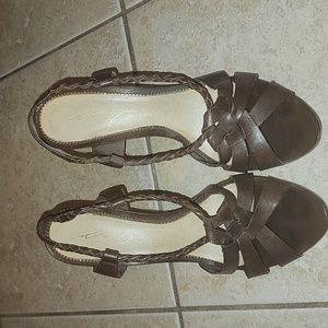Vince Camuto Imagine Leather Vintage Sandals